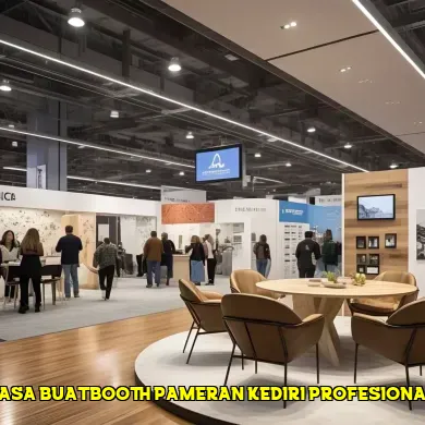 jasa buat booth pameran kediri profesional